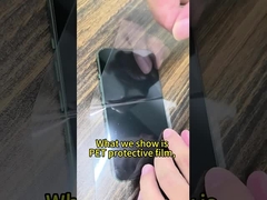 Schutzfolie für Mobiltelefonschirme Transparente PET-Polyester-Schutzfolie
