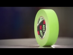 3M 401+ Masking Tape Grünes, hochtemperaturbeständiges Farbband