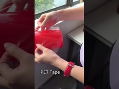PET-Rotfolie, doppelseitiges Klebeband, Zugfestigkeit