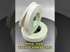 Nitto 500 Druckempfindliches, doppelseitiges Klebeband aus nicht gewebten Stoffen
