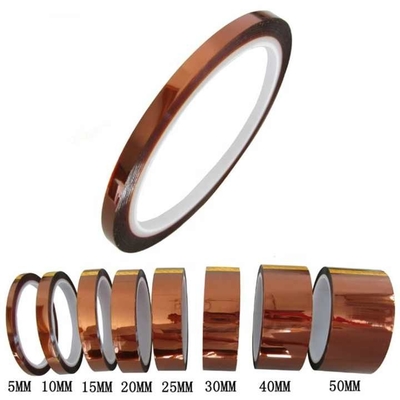 kaufen 85 Mikron Tawny Kapton Hitzebeständiges Polyimid-Selbstklebband online manufacture