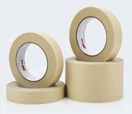 kaufen 3M2308 feines Papierband, nicht spurenfeste, hochtemperaturbeständige Autosprühfarbe, Schattendekoration, Nähte mit einer Breite von 1 bis 10 cm on-line-Fertigung