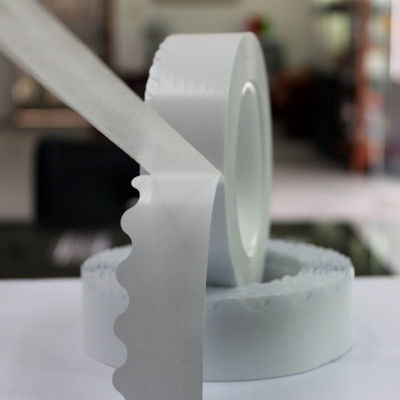 kaufen Gezahnter, wellenförmiger Kantenreißverschluss, doppelseitiges Baumwollpapierband für Kartonumschläge Online-Herstellung