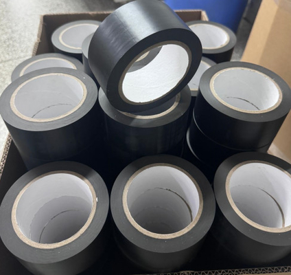 kaufen Schwarzes PVC-Gewebeklebeband zum Abdichten und Reparieren von Lecks, Rohrumwicklung online manufacture
