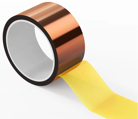 kaufen Kapton Polyimid-Klebeband mit Silikonkleber, 50 Mikrometer Dicke, kundenspezifische Stanzzuschnitte, geeignet für industrielle elektrische Isolierung Online-Herstellung