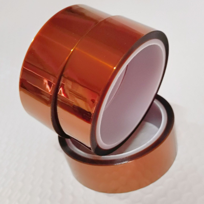 kaufen Kapton Polyimidband 50 Mikron Dicke mit Silikonklebstoff zur PCB-Maskierung, elektrischer Isolierung und thermischem Schutz Online-Herstellung