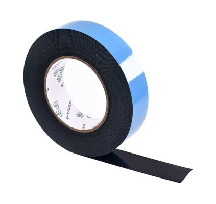 kaufen Dauerhaftes doppelseitiges Klebeband mit schwarzem Schaumstoff und blauer Filmfolie, das zur Herstellung von Verklebungs- und Montagelösungen bestimmt ist Online-Herstellung