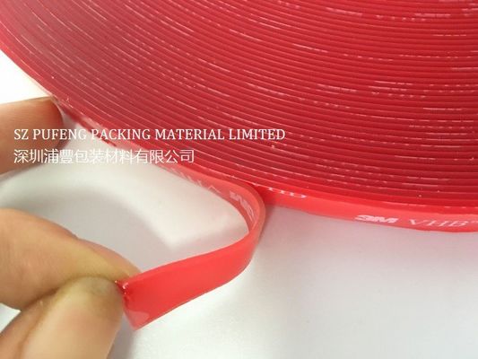 kaufen Antifeuchtigkeit 3M 4910 VHB 2 versah Klebstreifen, 0.5mm klarer doppelter mit Seiten versehener Klebeband mit Seiten online manufacture