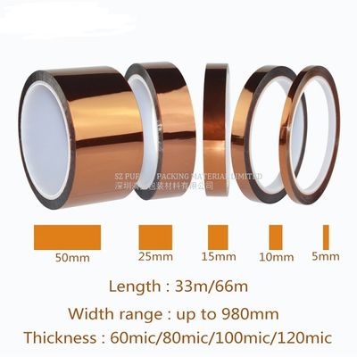 kaufen Kapton Polyimide-Film-Band 30 Mikrometer doppeltes mit Seiten versehenes Kapton-Band Esd-Band on-line-Fertigung