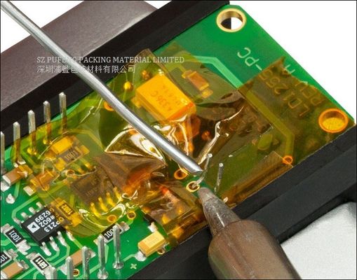 kaufen 280 Grad 100 Mikrometer Kapton Polyimide-Band für PWB-Lötmittel-Maske RoHS online manufacture