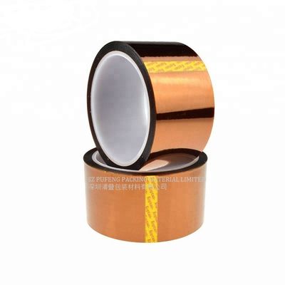 kaufen 240C 0,12 Mikrometer Kapton Polyimide-Band, 0.06mm doppeltes mit Seiten versehenes Polyimide-Band online manufacture