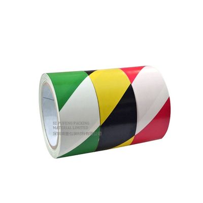 kaufen Klebstreifen des hitzebeständigen 0.18mm klebenden Antibeleg PVCs Bodens warnenden Bands on-line-Fertigung