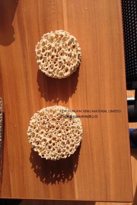 kaufen Keramischer Schaum-Filter des Zirkoniumdioxid-10PPI für Eisenguss Cordierite on-line-Fertigung