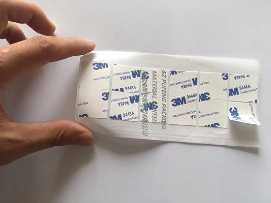 kaufen Haustier-Band des elektronische Produkt-spezielles gestempelschnittenes Klebstreifen-3M9448A Doppeltes mit Seiten versehenes des Aufkleber-3m on-line-Fertigung