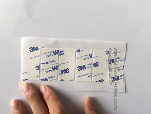 kaufen doppeltes mit Seiten versehenes Klebstreifen- 9448A/9448AB, gestempelschnittenes und Bondband-freie Beispielklebendes Isolierungsband 3Ms online manufacture
