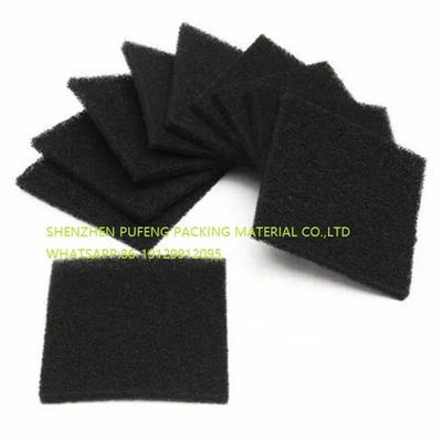 kaufen grober gestempelschnittener Filter des Schwamm-65ppi mit Klebstreifen online manufacture
