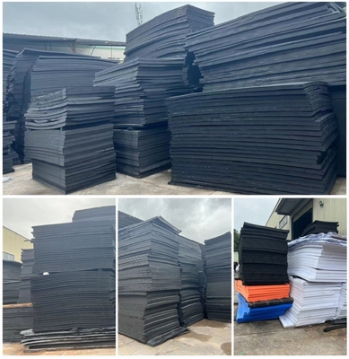 Schlagdämpfende Schaumstoffblöcke mit hoher Dichte 30 MM X 1000 MM X 1000 MM