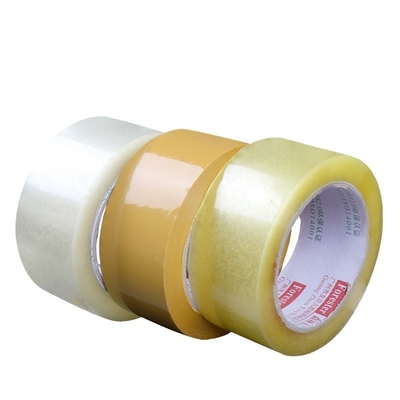 Transparentes Verpackungsteppich 45 mm Dicke, hohe Viskosität Druckempfindliches Band