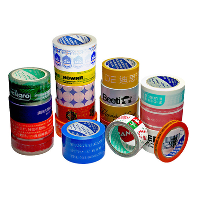 Transparentes BOPP-Verpackungsteppich, Farbdruckband für eigene Logos