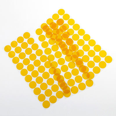 Gestanztes Kapton-Hochtemperaturband 0,05 mm Dicke mit Silikonkleber für 260 °C Langzeitbeständigkeit