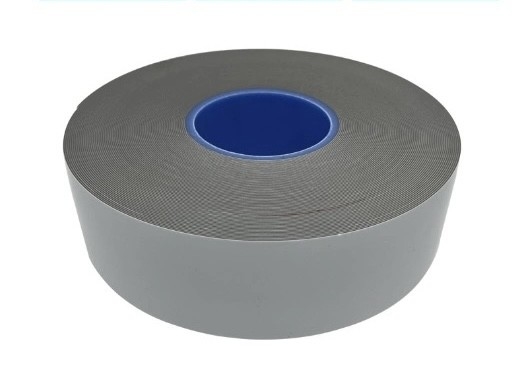 Tesa77208 Platte Antenne B Kolonne Dekorationsstreifen festes Druckgeschnittenes doppelseitiges Klebeband aus Acrylfoam grau