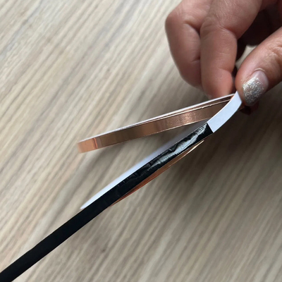 0.05-0.18MM Dicke schwarze Kupferfolie für das Schweißen von Buntglas