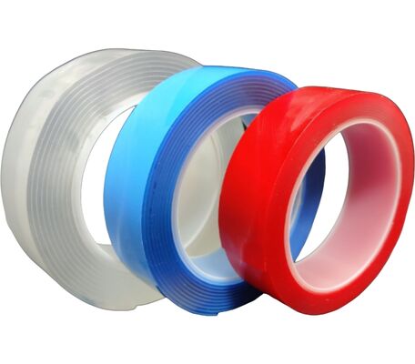 High Tack Nano Double Sided Tape Transparent Acrylic Adhesive Tape Strong Bonding No Residue High Temperature Resistant