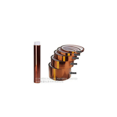 Mikrometer 30 Micron-100 goldenes Kapton Polyimide-Band für Drucker Powder Coating PWBs 3D